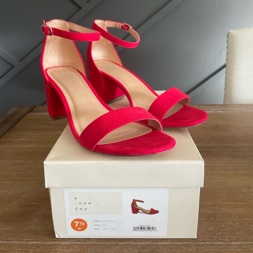 A New Day Red Heel
